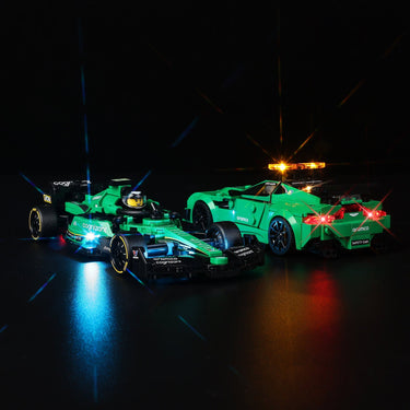 Lego Aston Martin Safety Car & AMR23 76925 Light Kit